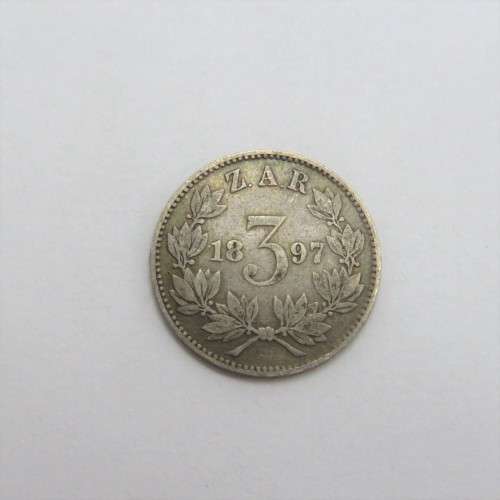 1897 ZAR Paul Kruger 3d