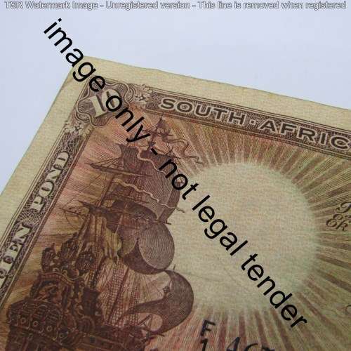 J Postmus 1943 Only Issue Ten Pounds - better than VF