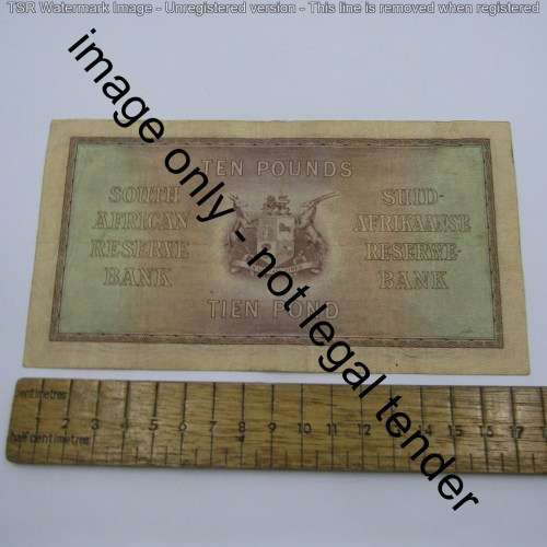 J Postmus 1943 Only Issue Ten Pounds - better than VF