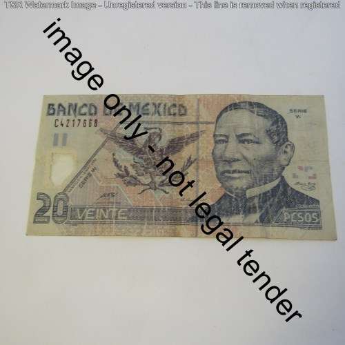 Lot of 10 world banknotes