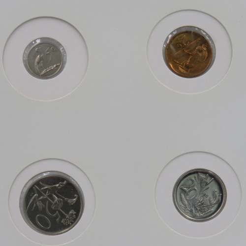 1989 South Africa uncirculated set of coins