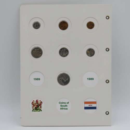 1989 South Africa uncirculated set of coins