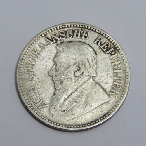 1897 Kruger ZAR half crown
