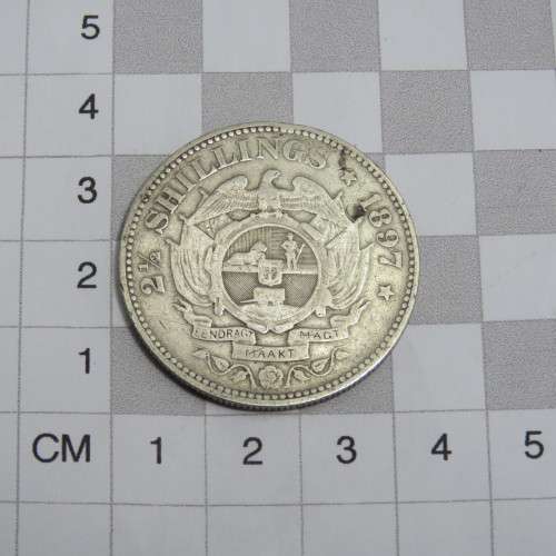1897 Kruger ZAR half crown