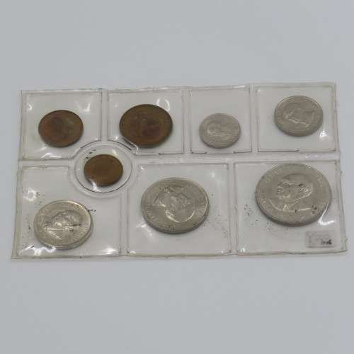 1979 South Africa mint pack scarce half cent