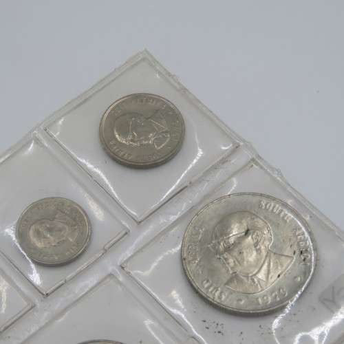 1979 South Africa mint pack scarce half cent