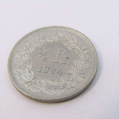 1984 Switzerland 1/2 Franc - proof