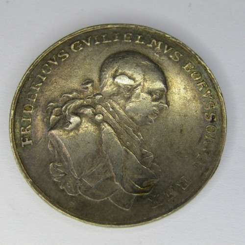 1786 Prussia Friedrich Wilhelm Silver medallion