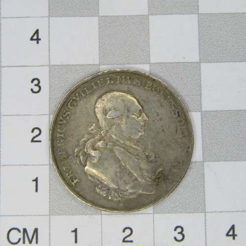 1786 Prussia Friedrich Wilhelm Silver medallion