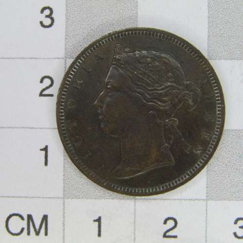 1883 Mauritius Two Cent 2c - XF+