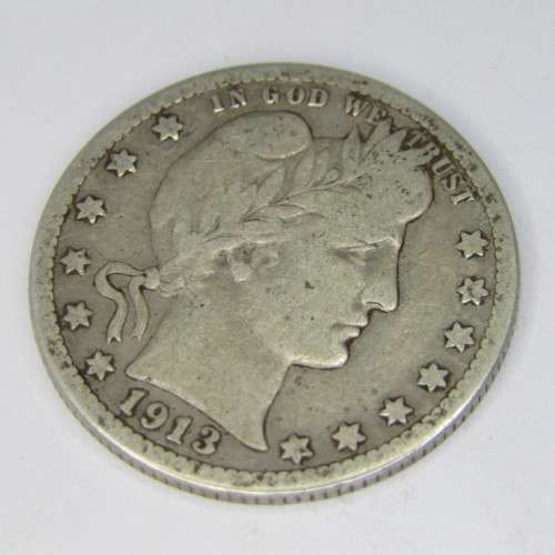 1913 D USA Quarter Dollar