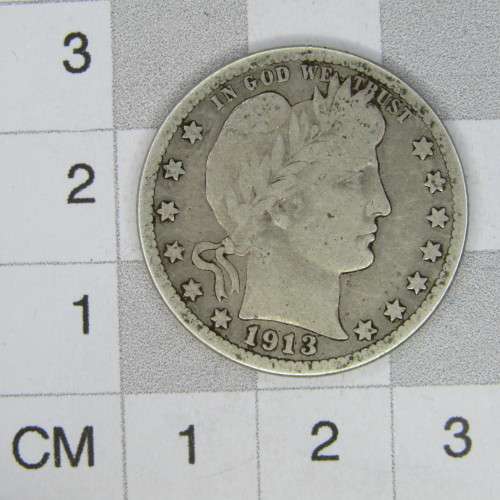 1913 D USA Quarter Dollar