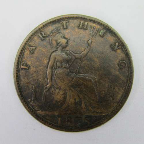 1875 Great Britain Farthing - VF