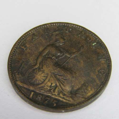 1875 Great Britain Farthing - VF