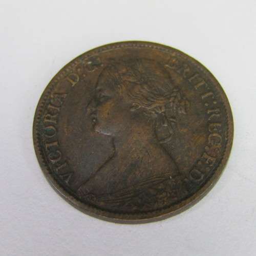 1875 Great Britain Farthing - VF