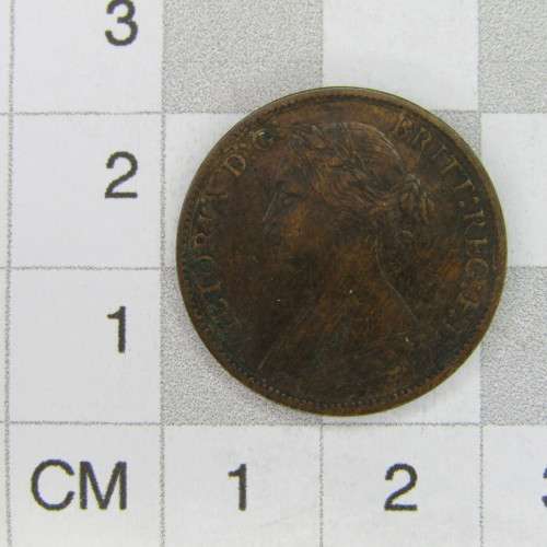 1875 Great Britain Farthing - VF
