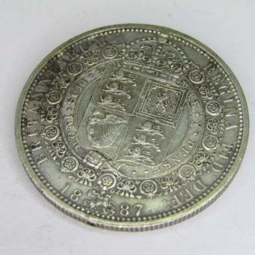 1887 Great Britain Half Crown - XF