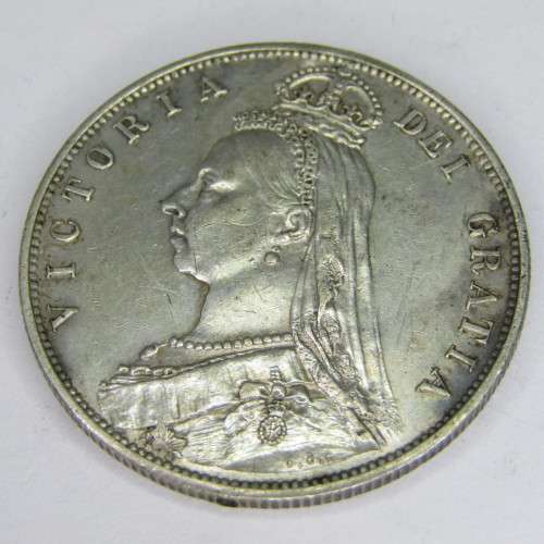 1887 Great Britain Half Crown - XF