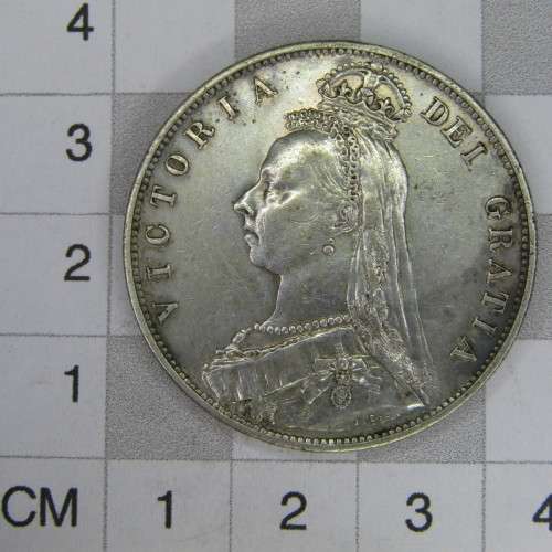 1887 Great Britain Half Crown - XF