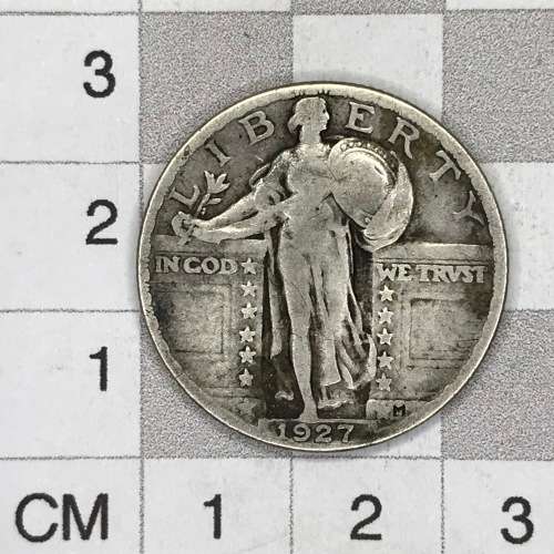 1927 USA Liberty Standing Quarter