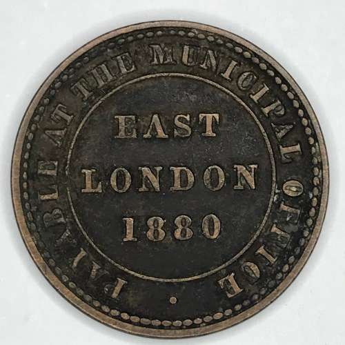 East London Municipal Ferry 1d Token