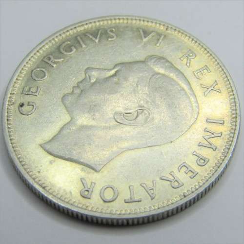 1937 SA Union Half Crown 2 1/2 Shilling - VF with lustre