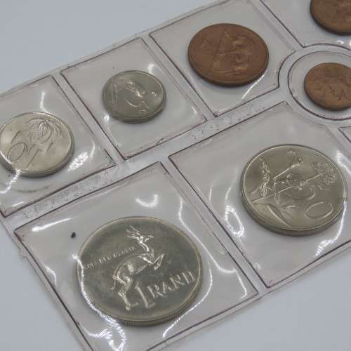 1977 South Africa set of coins - Uncirculated