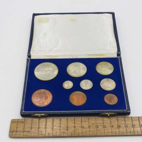 1960 South Africa short proof set in blue box