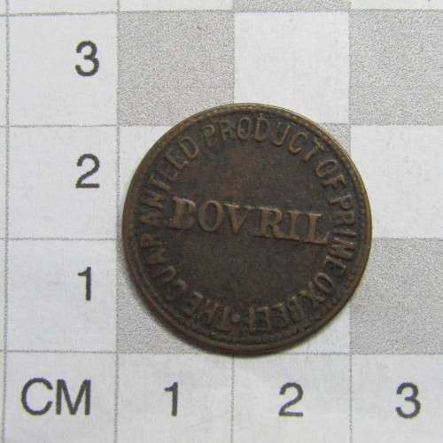 Borril advertising token