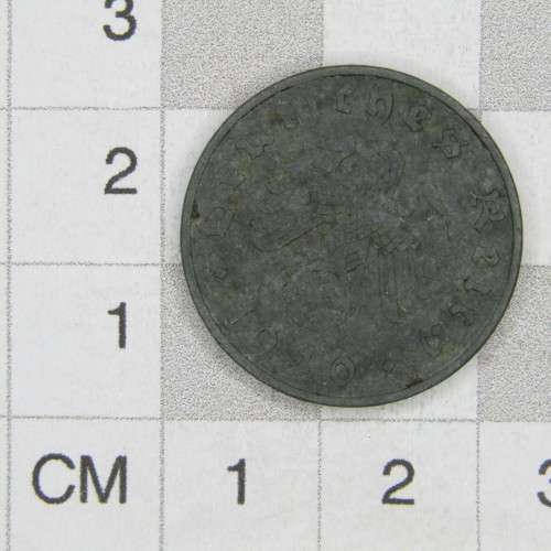 1940 B Germany 3rd Reich Pfennig - zinc with swastika