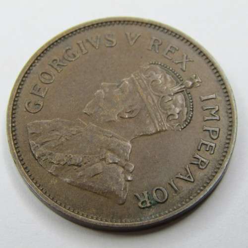 1930 SA Union Half Penny - XF