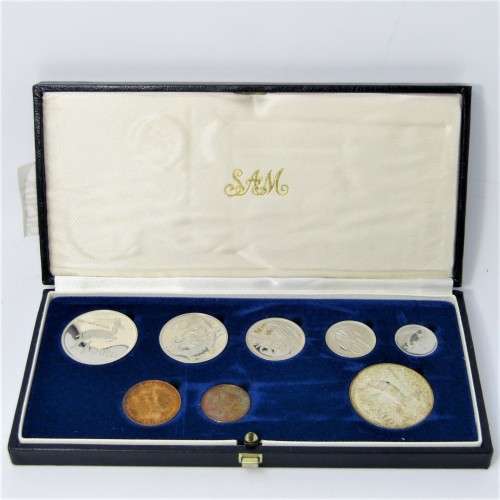 1984 RSA  Proof set in SA mint box