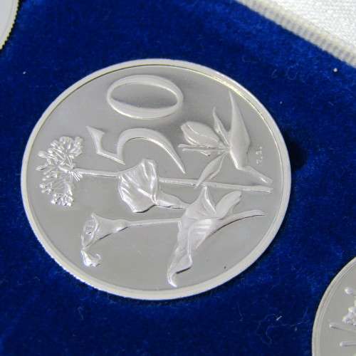 1984 RSA  Proof set in SA mint box