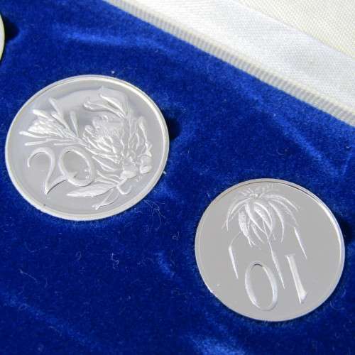 1984 RSA  Proof set in SA mint box