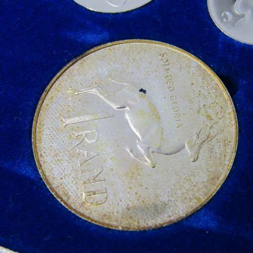 1984 RSA  Proof set in SA mint box