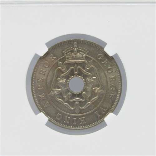 1937 Southern Rhodesia Penny graded MS 64 by NGC