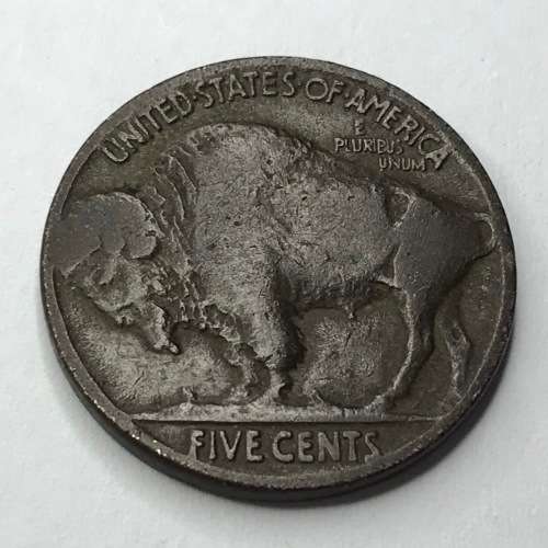 USA 1928 Buffalo nickel - BUT This coin is BROWN
