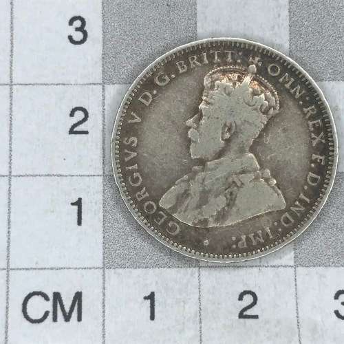 1915 Australia shilling with ``H`` mintmark