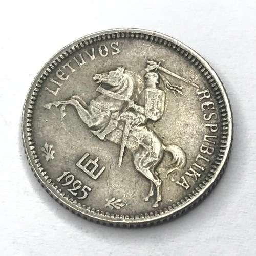 1925 Lithuania 1 Litas - VF+