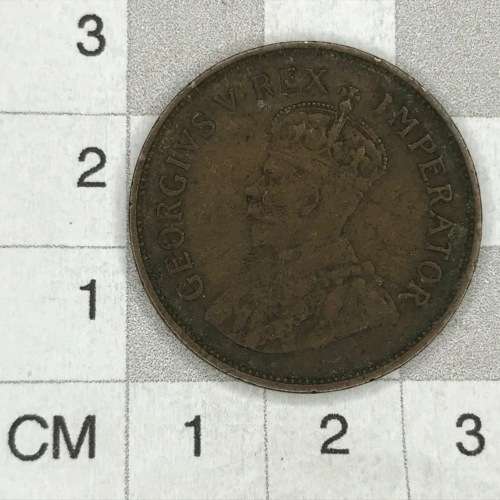 1934 SA Union half penny - Fine