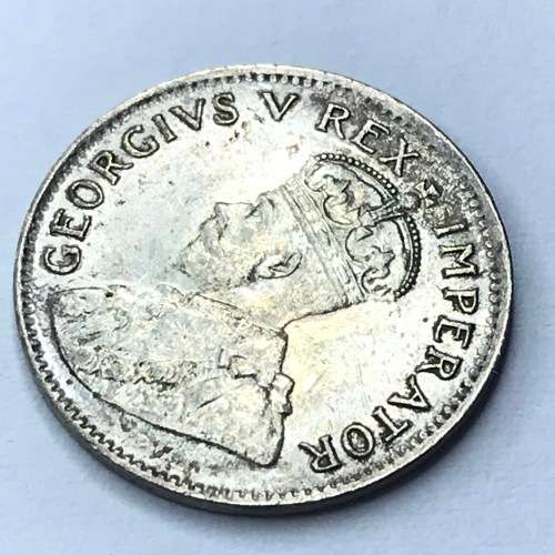 1932 SA Union 3d tickey  - AU+ or better