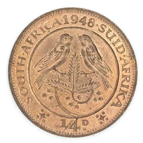 1948 SA Union Farthing - brilliant UNC