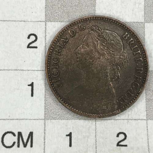 1888 Great Britain Farthing - AU