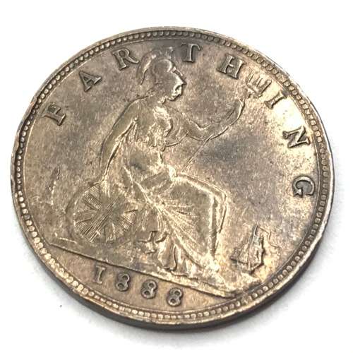 1888 Great Britain Farthing - AU