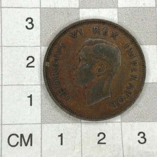 1937 South Africa Half Penny - VF+