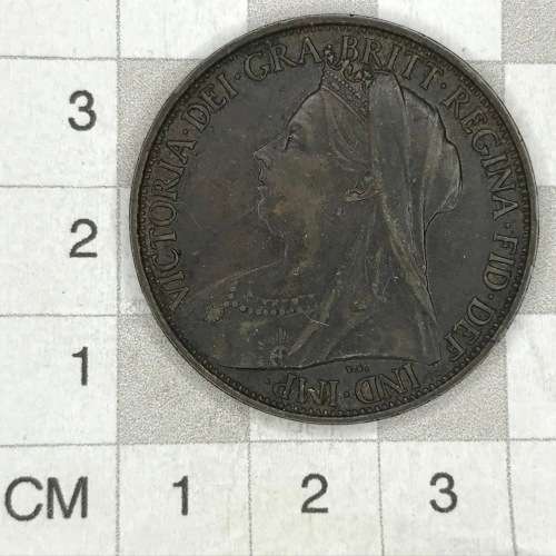 1899 Britain penny - Extra fine to AU condition - Lovely coin