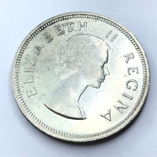 1960 SA Union Half Crown - Only 12168 minted that is not proof