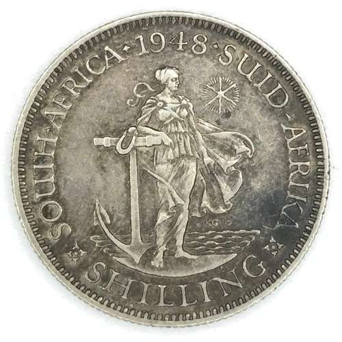 1948 SA Union Shilling - Scarce