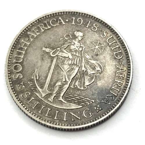 1948 SA Union Shilling - Scarce