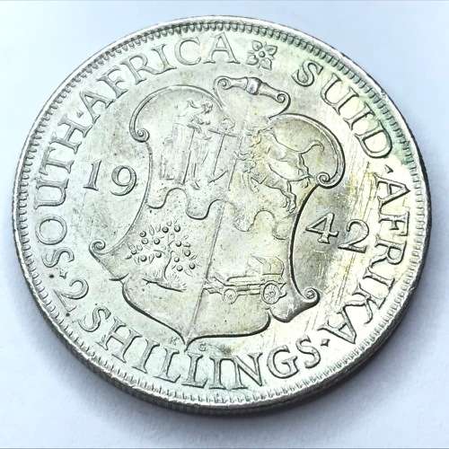 1942 SA Union 2 Shilling - AU